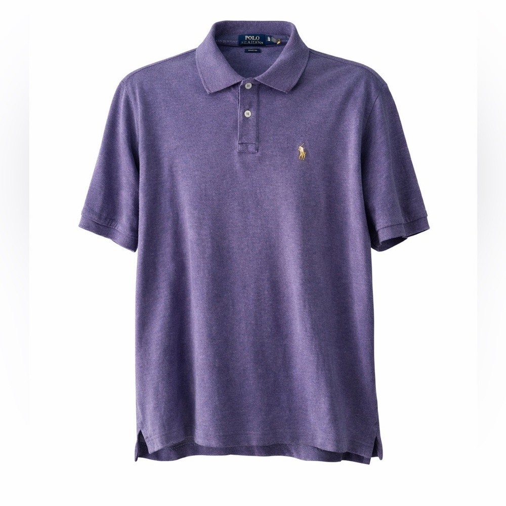 Polo Ralph Lauren Classic Fit Polo Shirt – Purple Heather | Men’s XL
